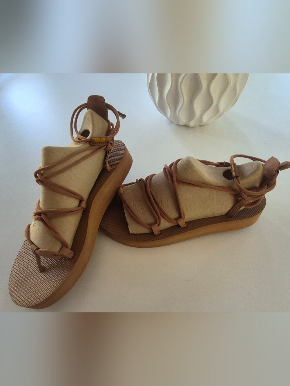 Teva Midform Infinity Sandals In Lion Color